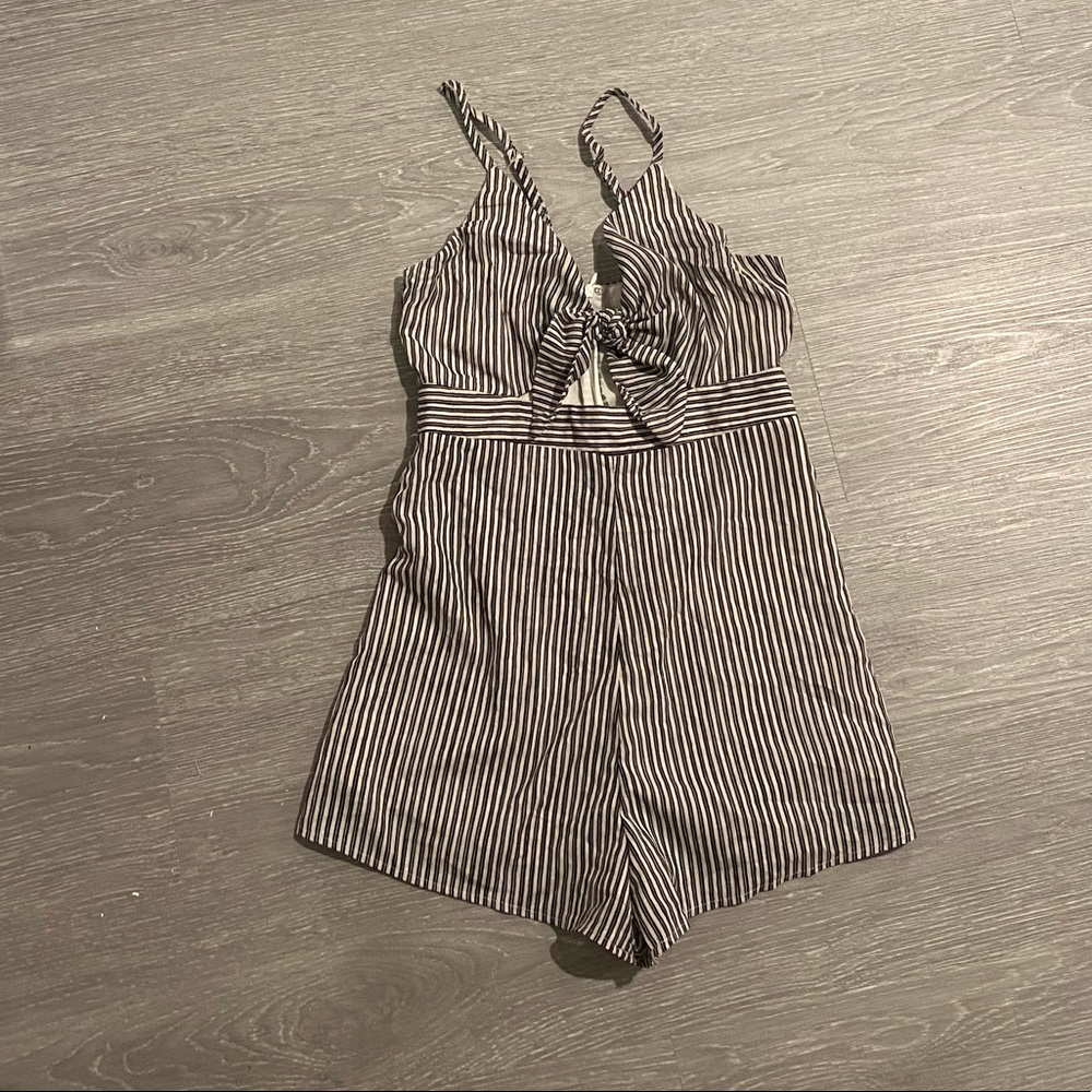 Striped Romper